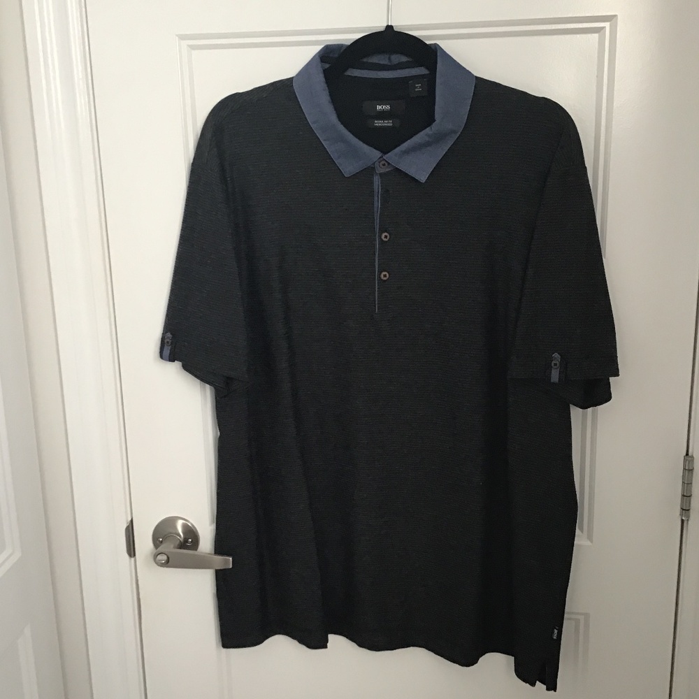 Hugo Boss men’s shirt sleeve polo